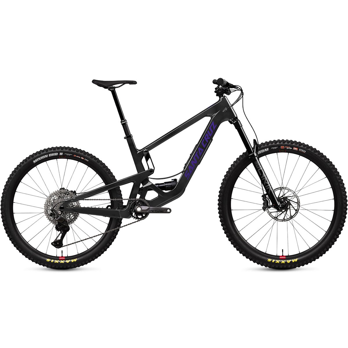 Image of Santa Cruz Bicycles Bronson C Deore Mountain Bike Gloss Carbon, M