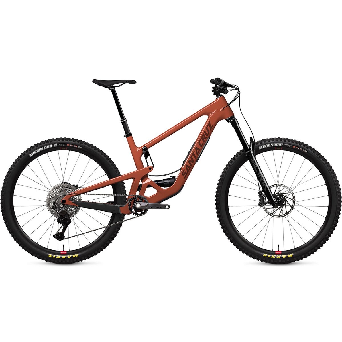 Image of Santa Cruz Bicycles Hightower C Deore Mountain Bike Gloss Brick Red, L