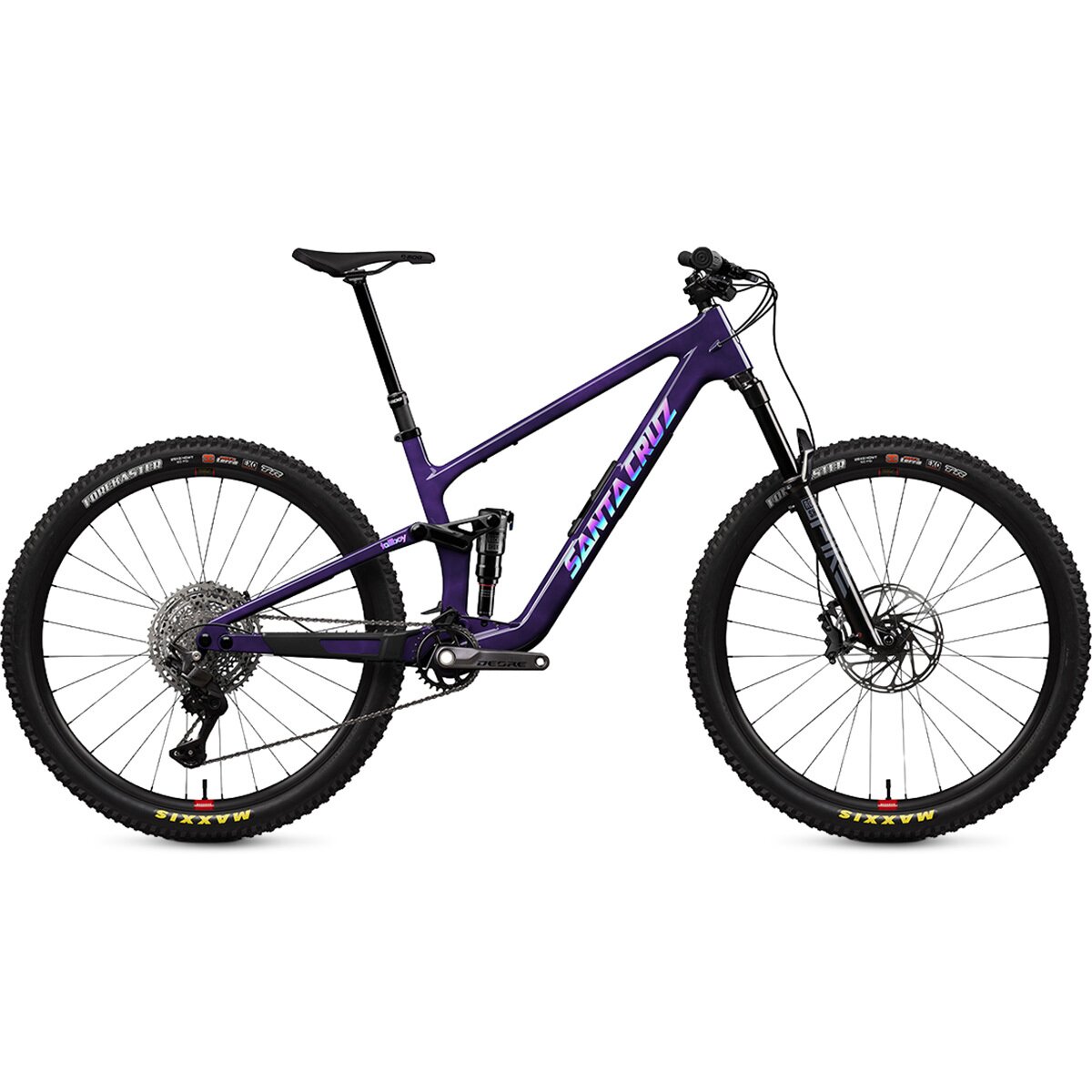 Image of Santa Cruz Bicycles Tallboy CC Deore Mountain Bike Gloss Midnight Violet, XL