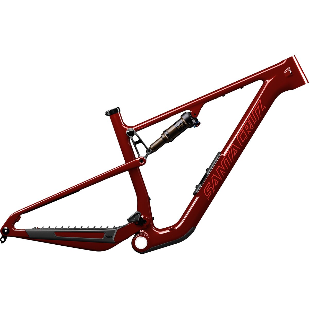Image of Santa Cruz Bicycles Blur CC TR Mountain Bike Frame Gloss Tart Cherry, M