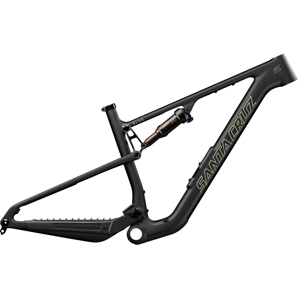 Image of Santa Cruz Bicycles Blur CC TR Mountain Bike Frame Matte Carbon, M