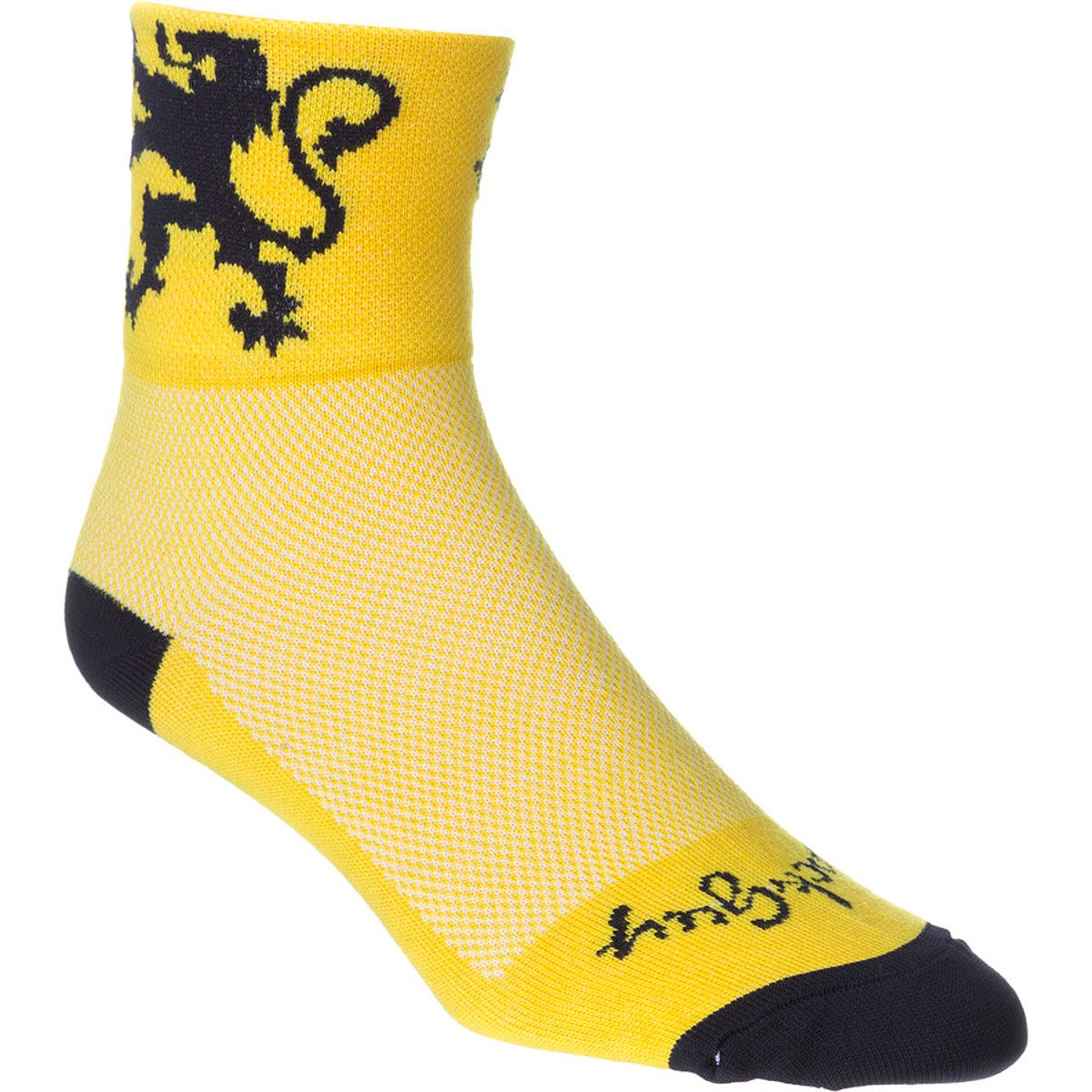 Image of SockGuy Lion of Flanders Sock One Color, L/XL