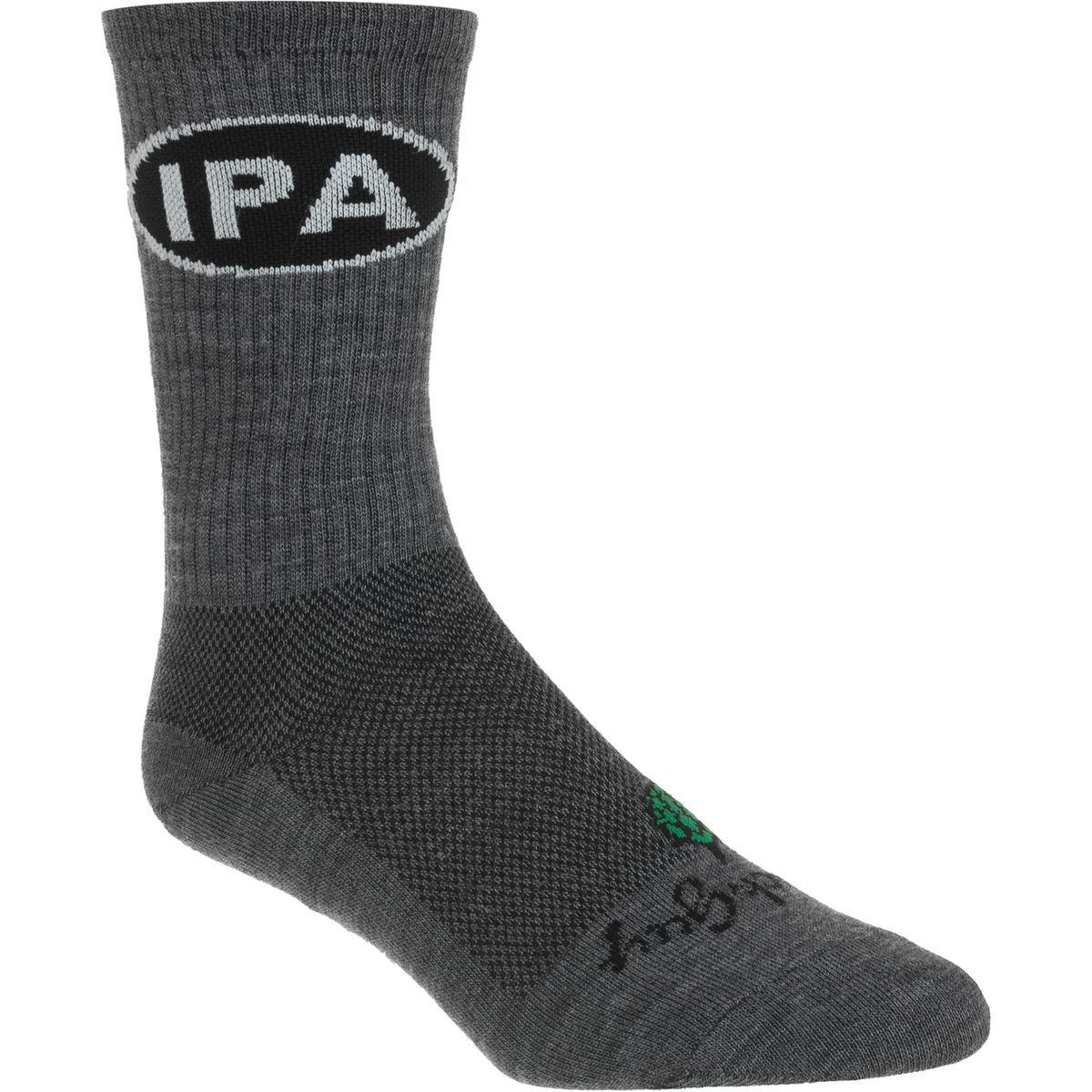 Image of SockGuy IPA 6in Wool Sock One Color, S/M
