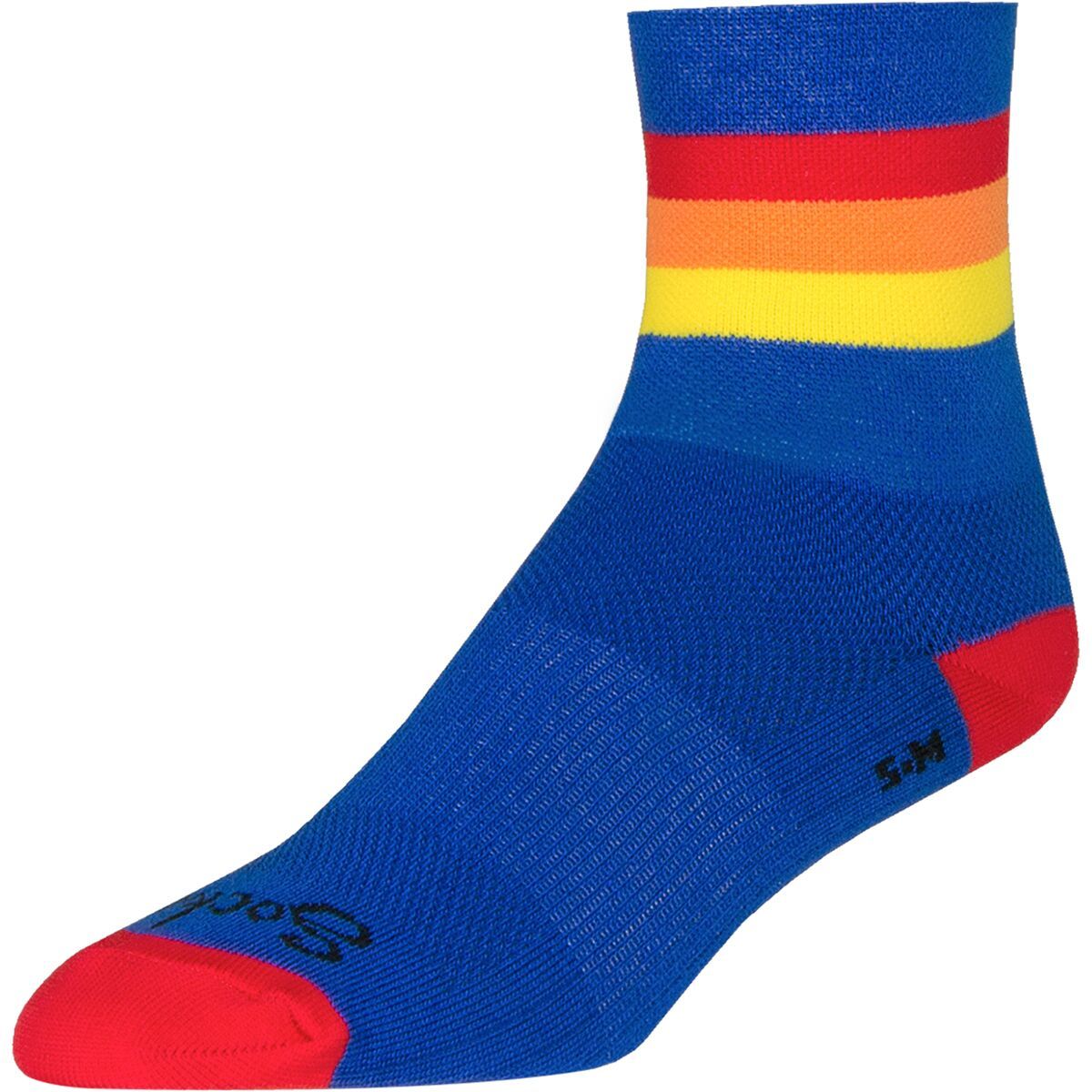 SockGuy Vintage Standard 4in Bike Sock One Color, L/XL