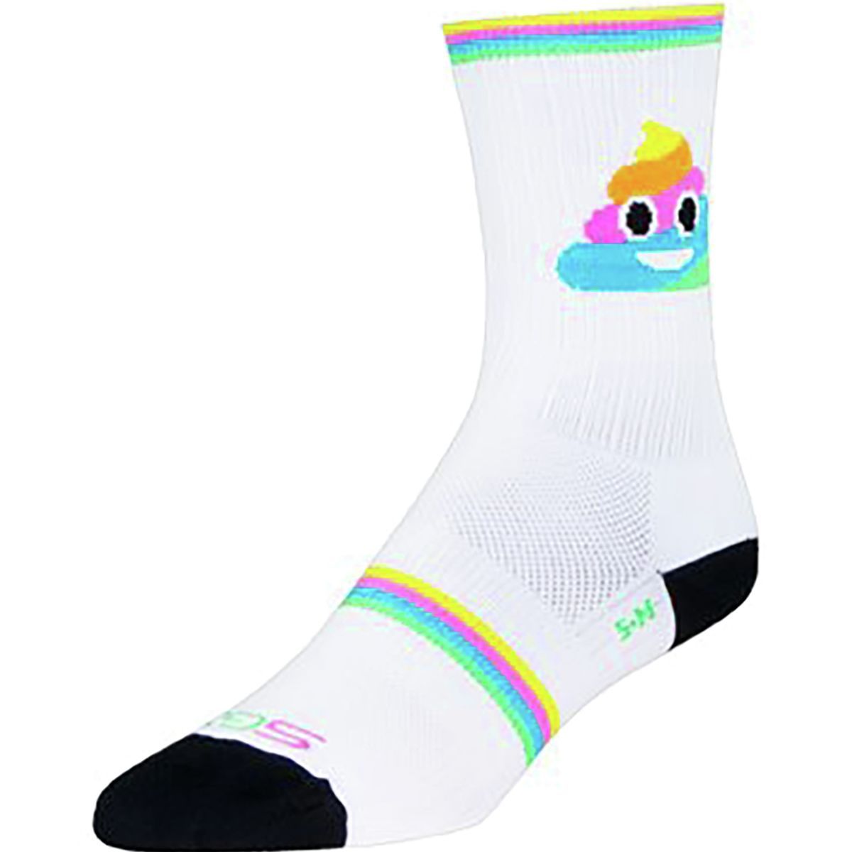 SockGuy Swirl 6in Bike Sock One Color, L/XL