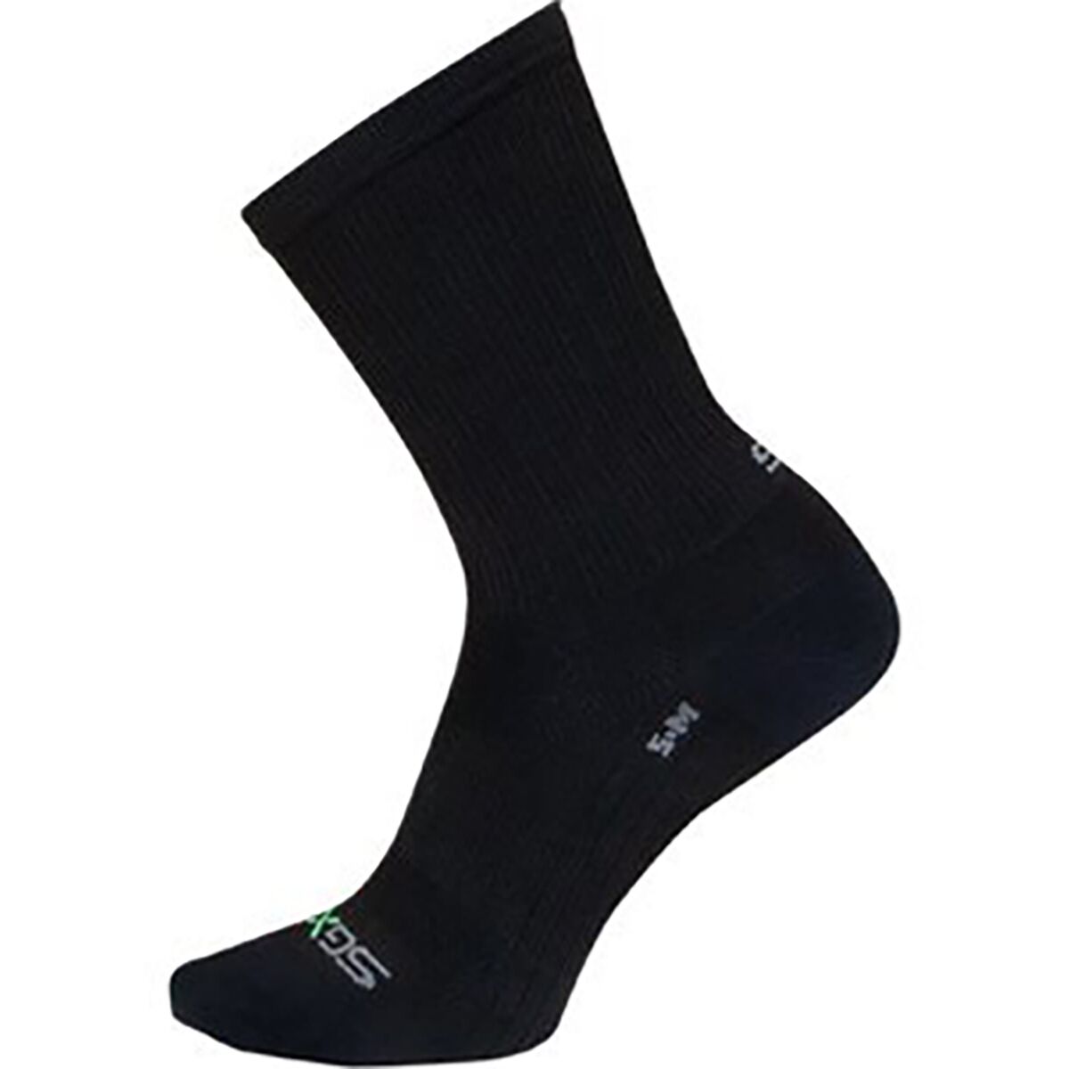 Image of SockGuy SGX6 Wool Sock Black, S/M