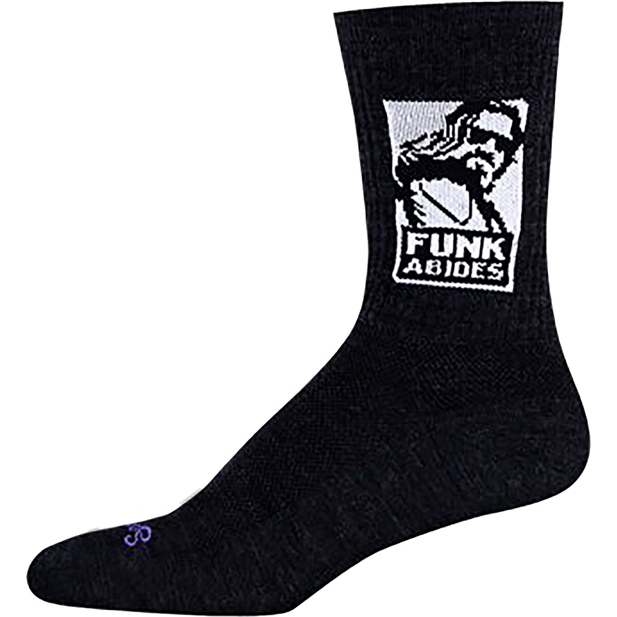 Image of SockGuy Funk Abides Sock One Color, S/M