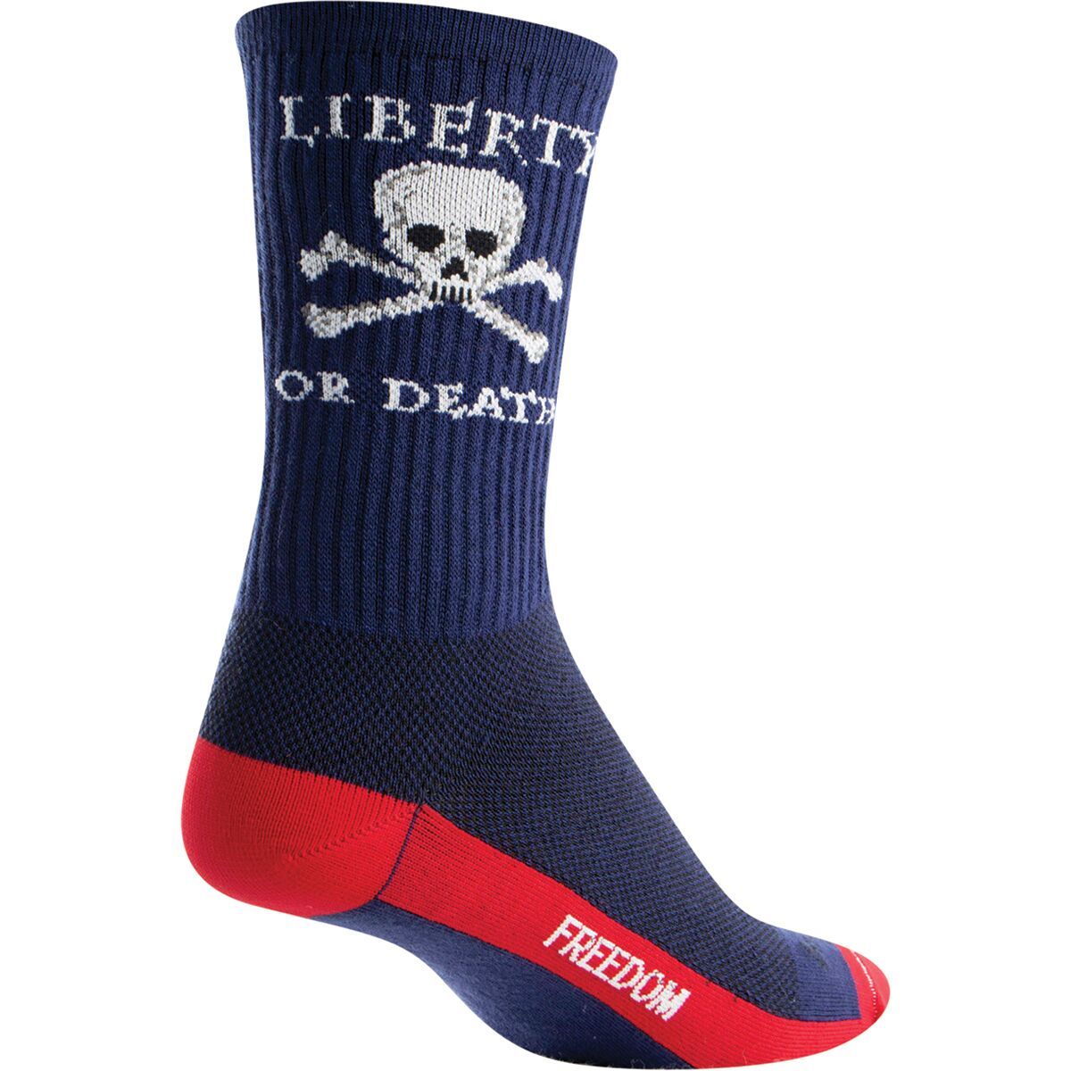 Image of SockGuy Liberty or Death Sock One Color, S/M