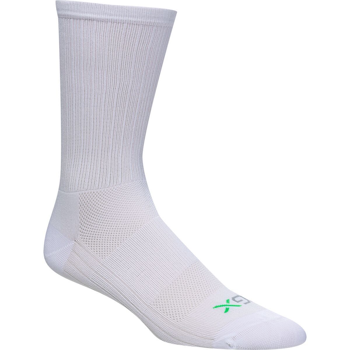 Image of SockGuy SGX6 Sock White, L/XL