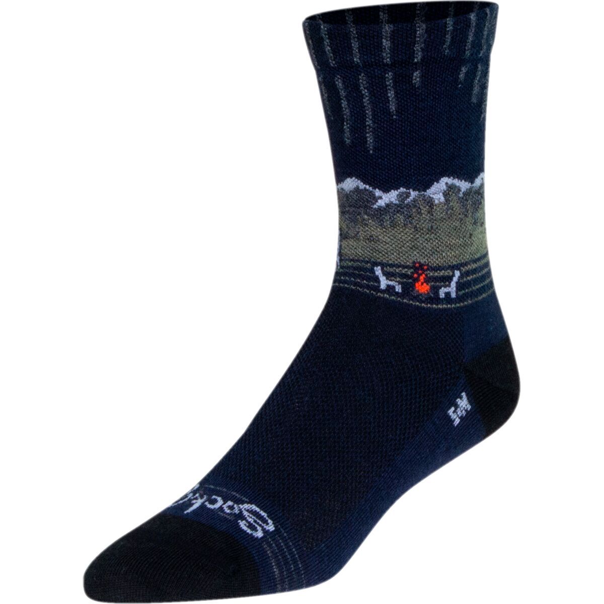Image of SockGuy 6in Wool Wild Sock One Color, S/M