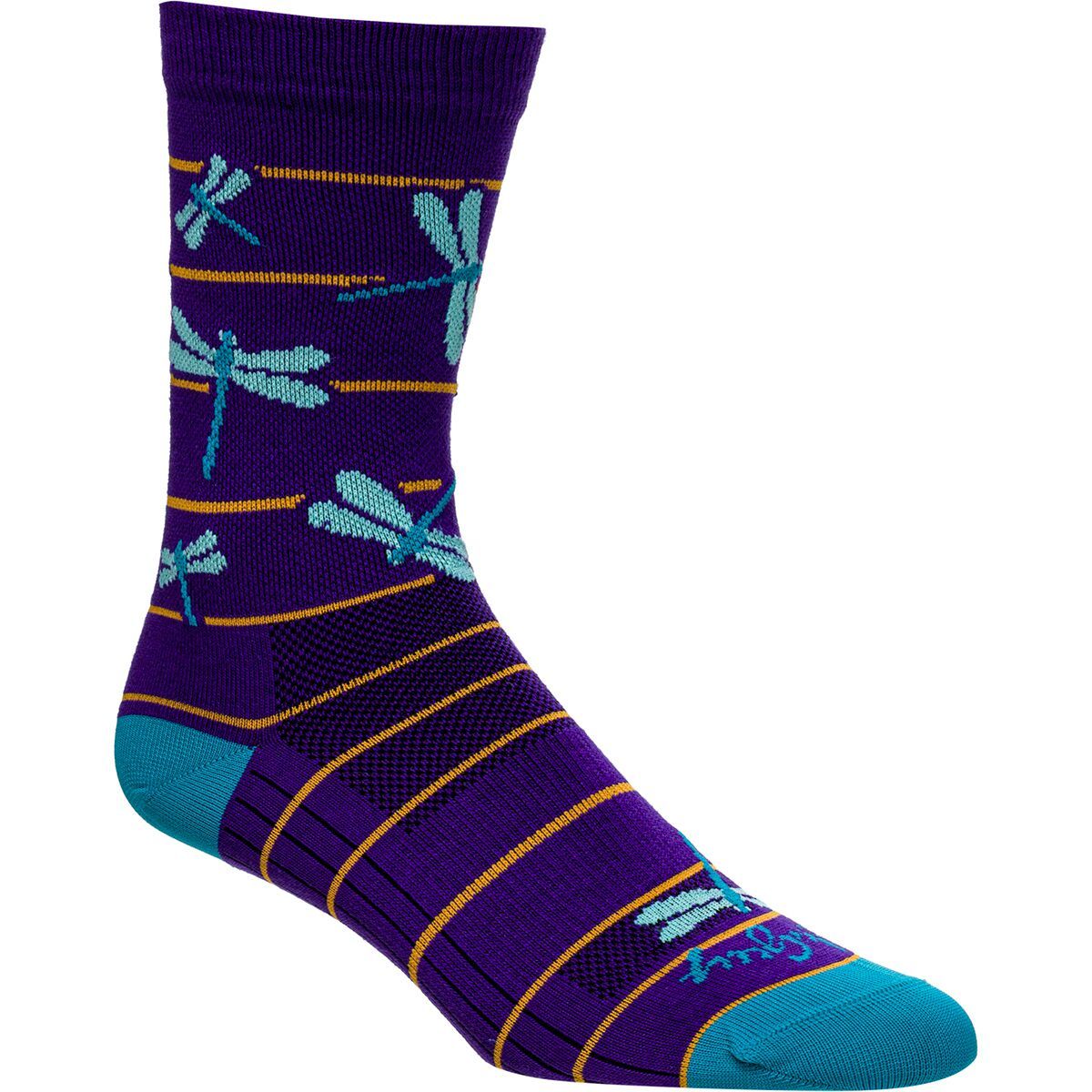 SockGuy Dragonflies 6in Sock One Color, L/XL