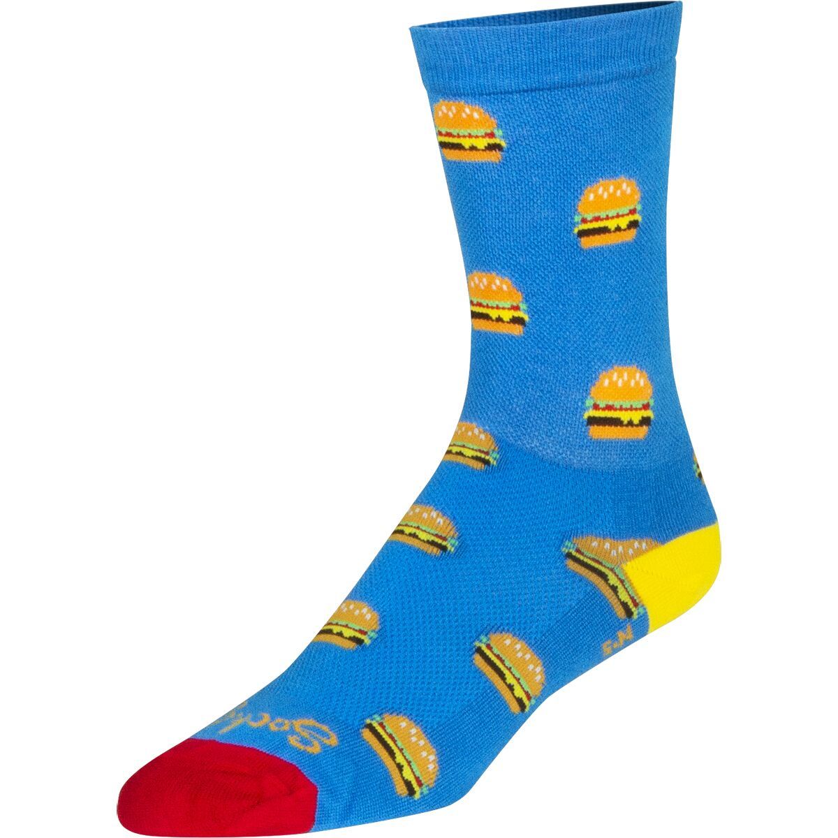 Image of SockGuy Burgers Socks One Color, S/M