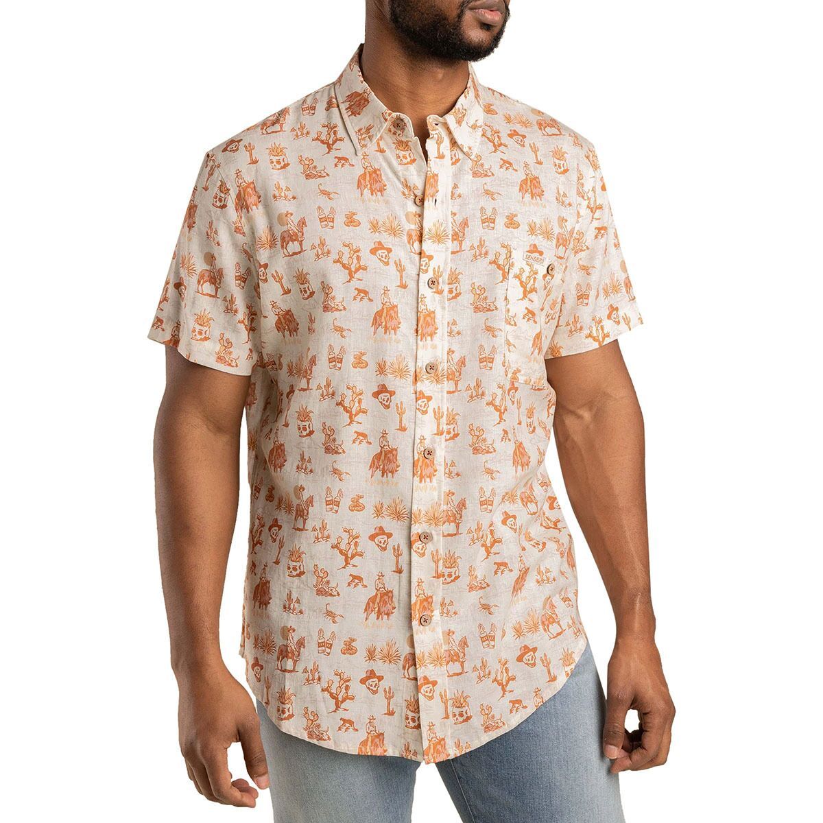 Sendero Provisions Co. City Slicker Button Up Short-Sleeve Shirt - Men