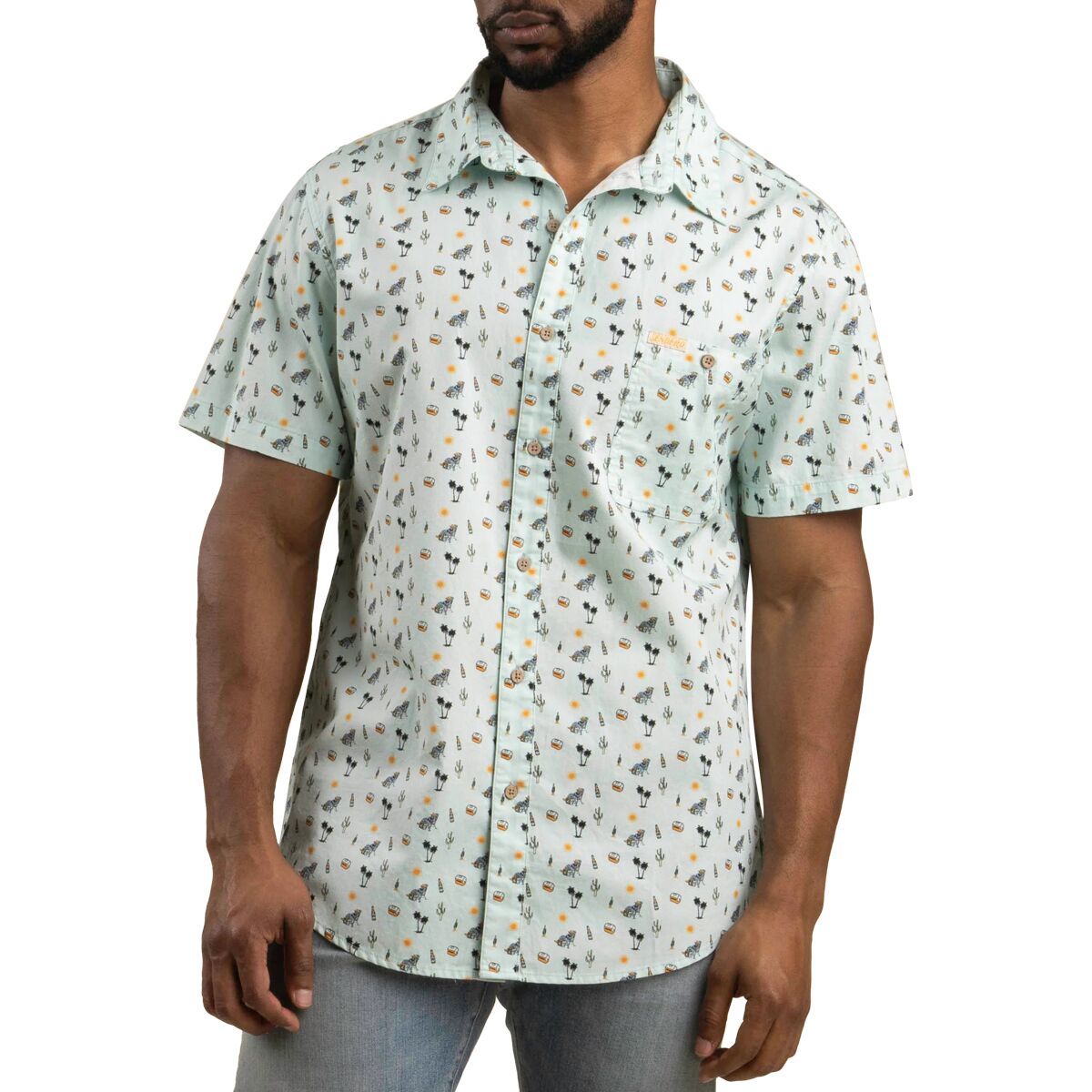 Sendero Provisions Co. City Slicker Button Up Short-Sleeve Shirt - Men