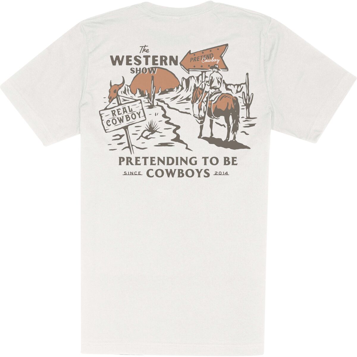 Sendero Provisions Co. Sendero Provisions Co. Western Show T-Shirt - Men's Vintage White, S