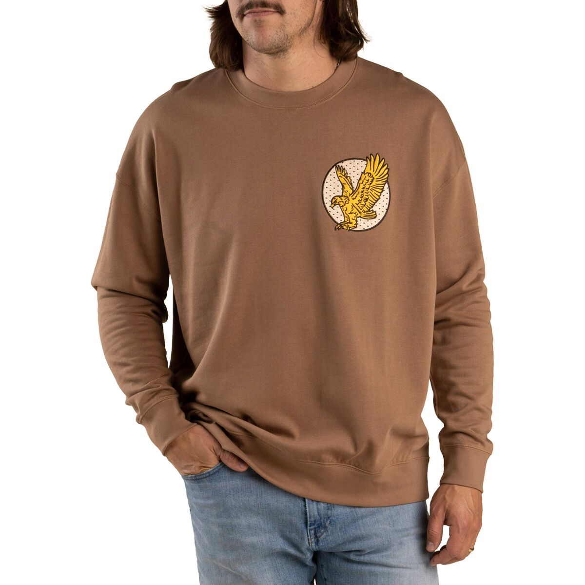 Image of Sendero Provisions Co. Aguila Sweatshirt Light Brown, M