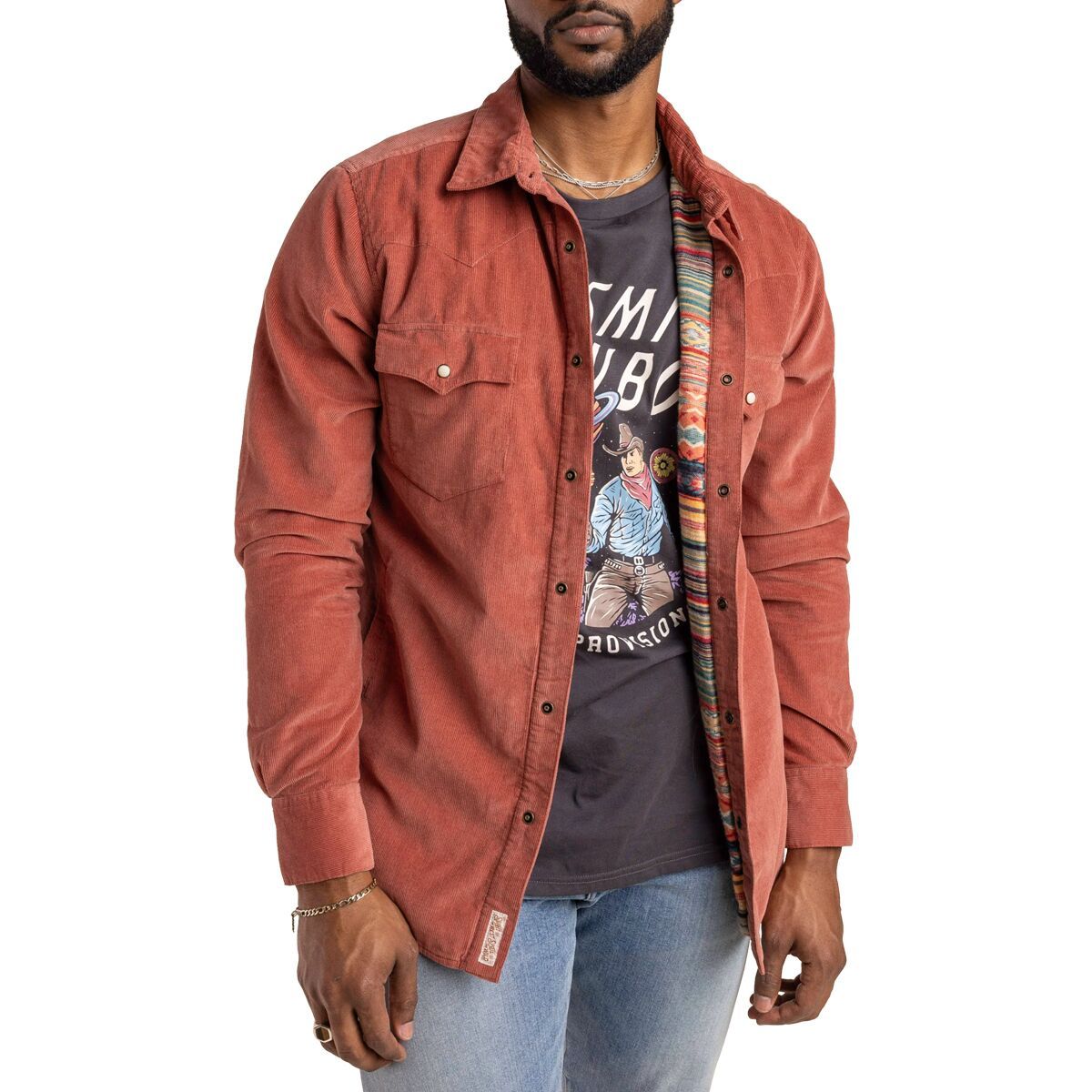 Image of Sendero Provisions Co. Desperado Shacket - Men's Andesine, XL
