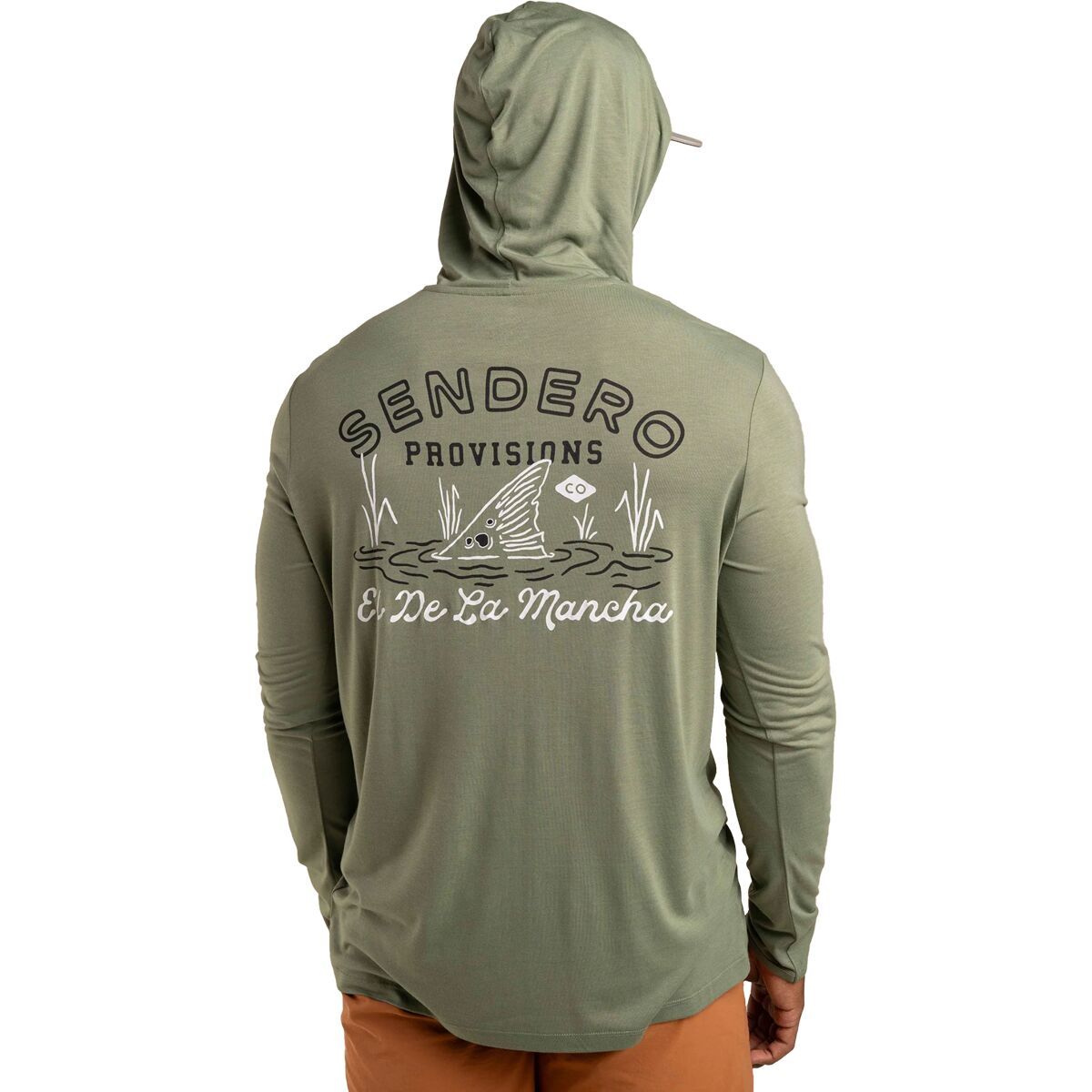 Image of Sendero Provisions Co. Yucatan Hoodie - Men's San Juan Sage Print, S