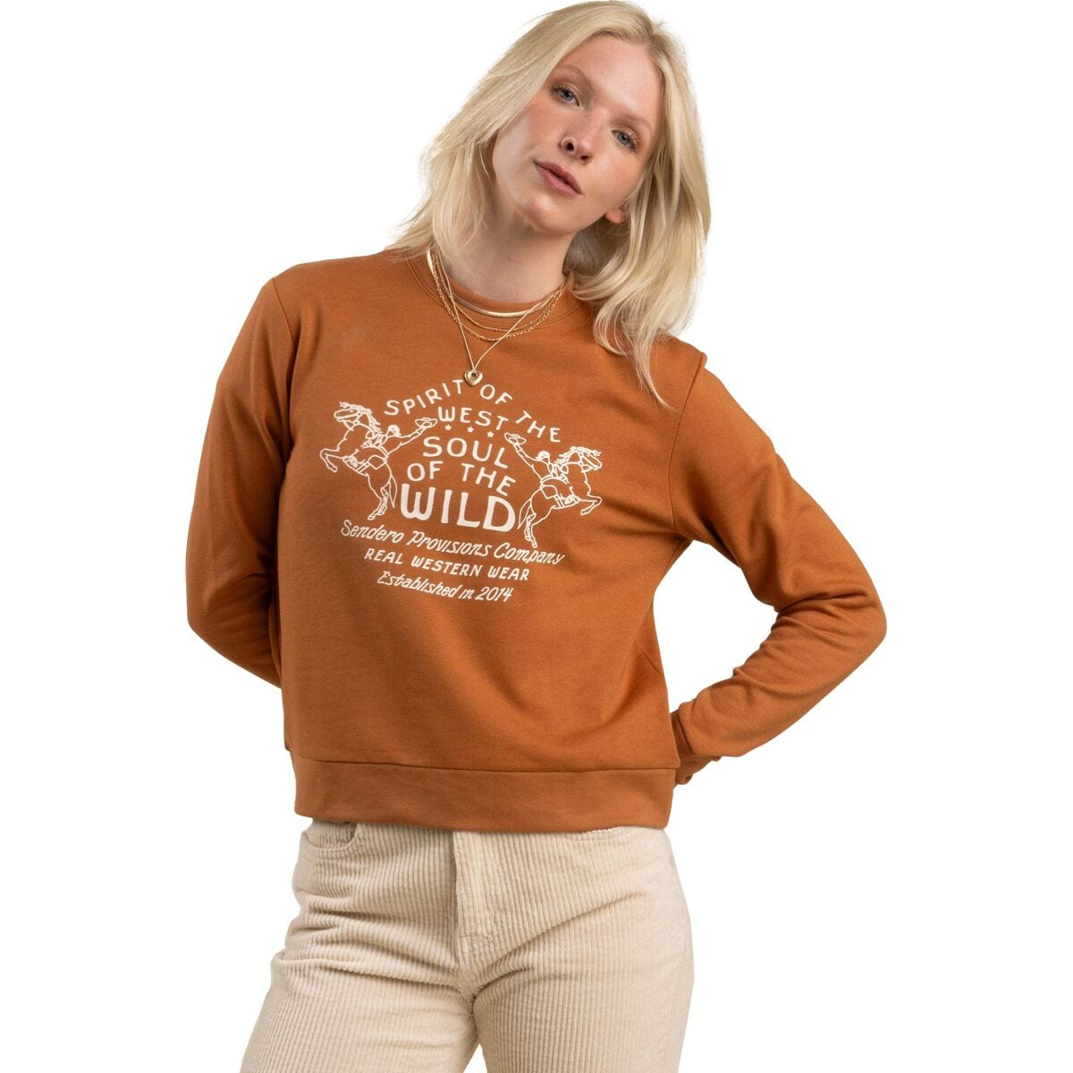 Sendero Provisions Co. Hi Ho Drop Shoulder Sweatshirt - Women's