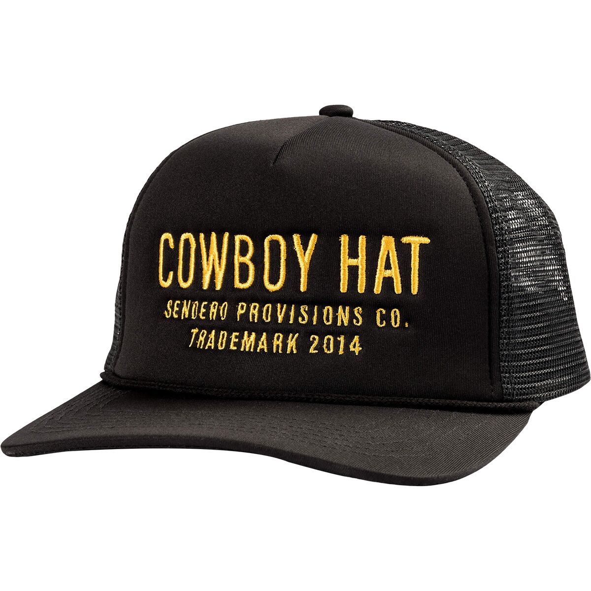 Image of Sendero Provisions Co. Cowboy Hat Black/Gold, One Size