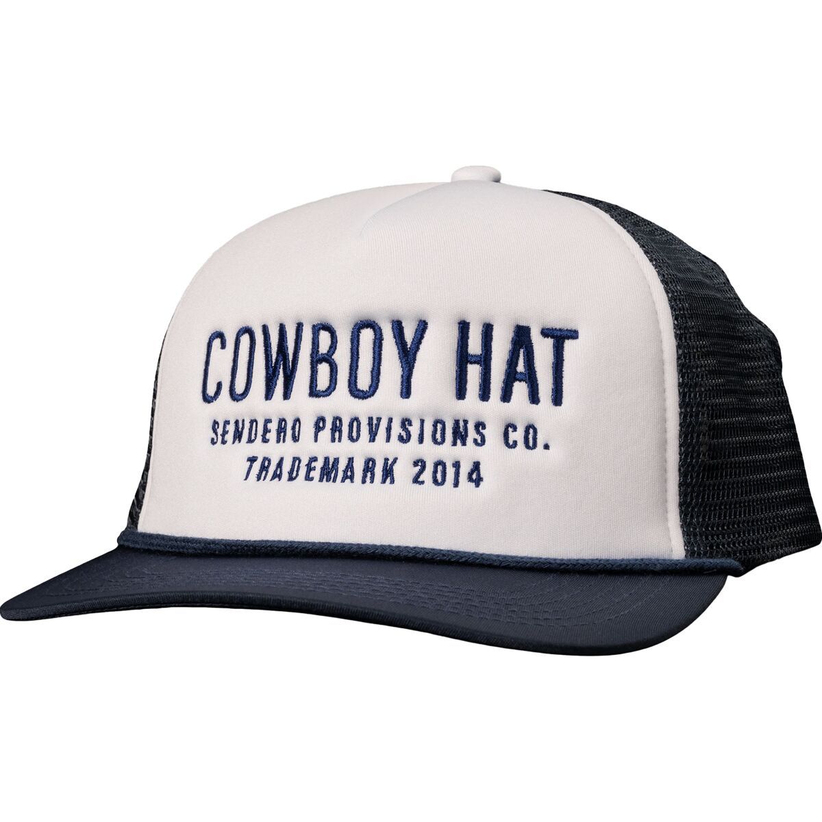 Image of Sendero Provisions Co. Cowboy Hat Navy/White, One Size