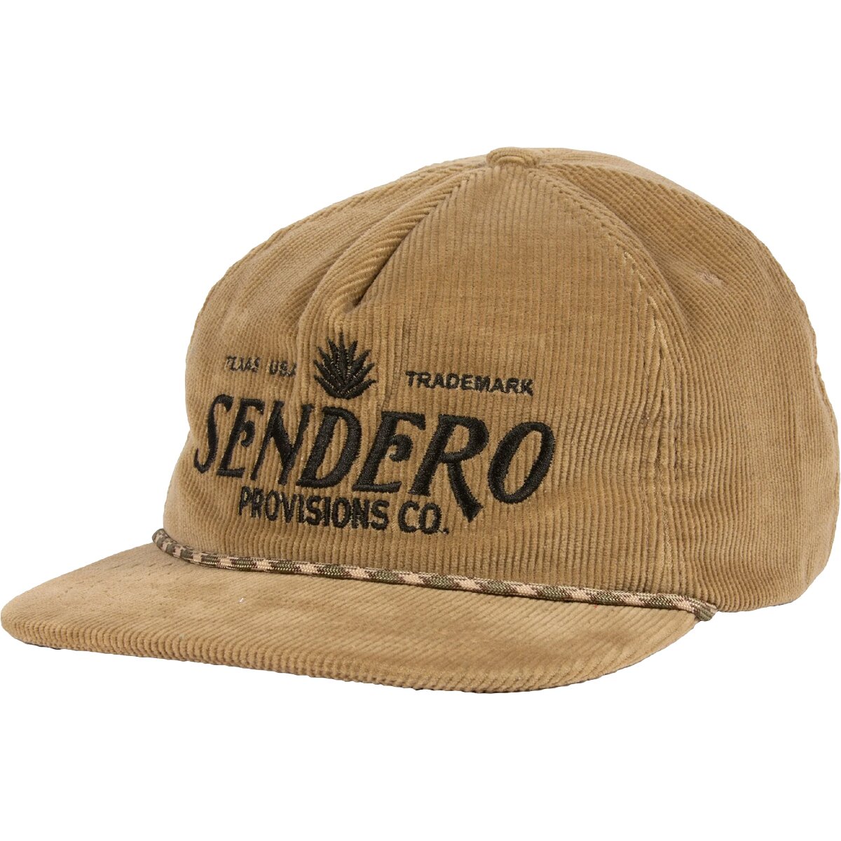 Image of Sendero Provisions Co. Logo Hat Brown Corduroy, One Size