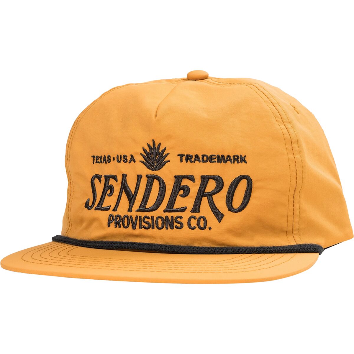 Image of Sendero Provisions Co. Logo Hat Mustard/Brown, One Size
