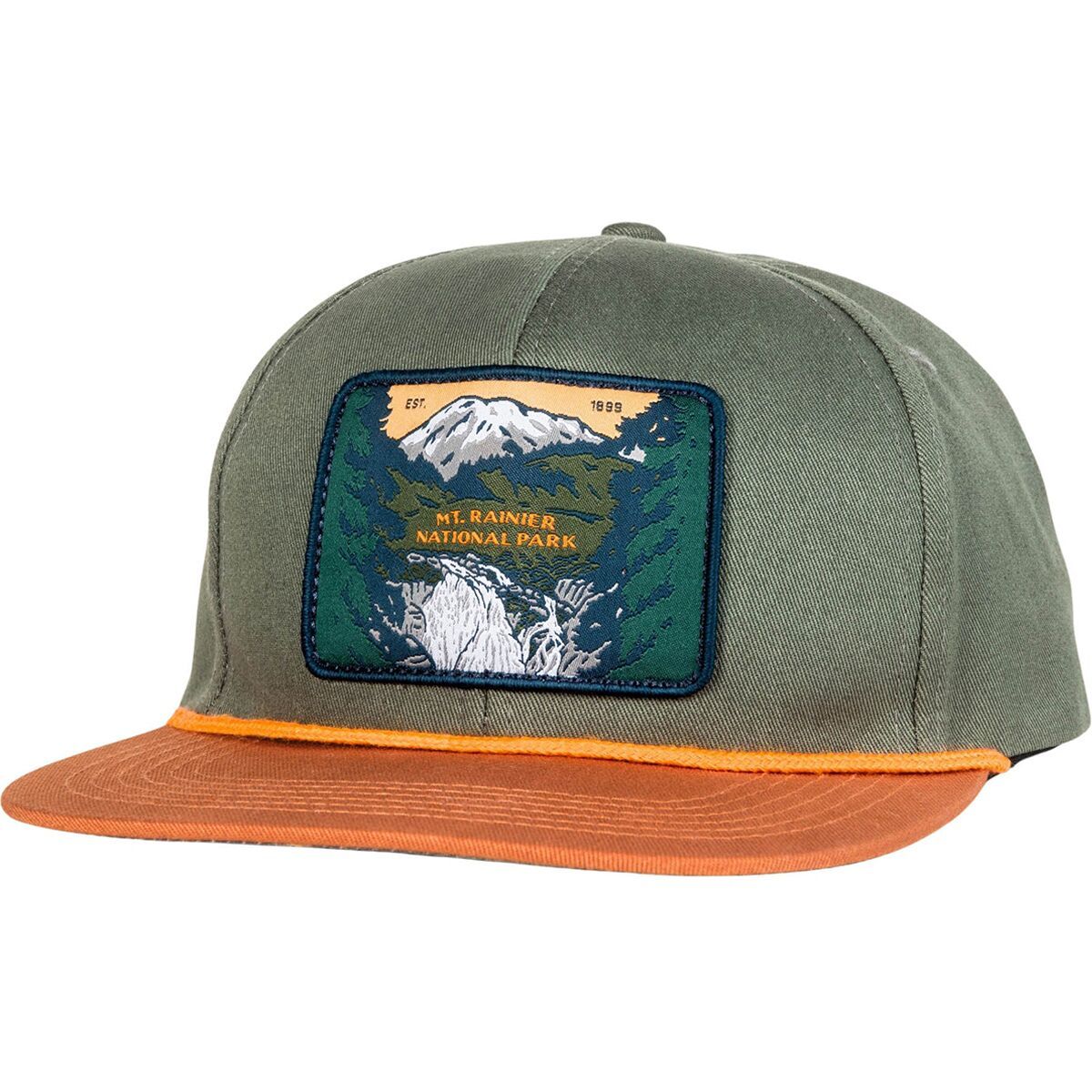 Sendero Provisions Co. Mt. Rainier National Park Hat Green, One Size