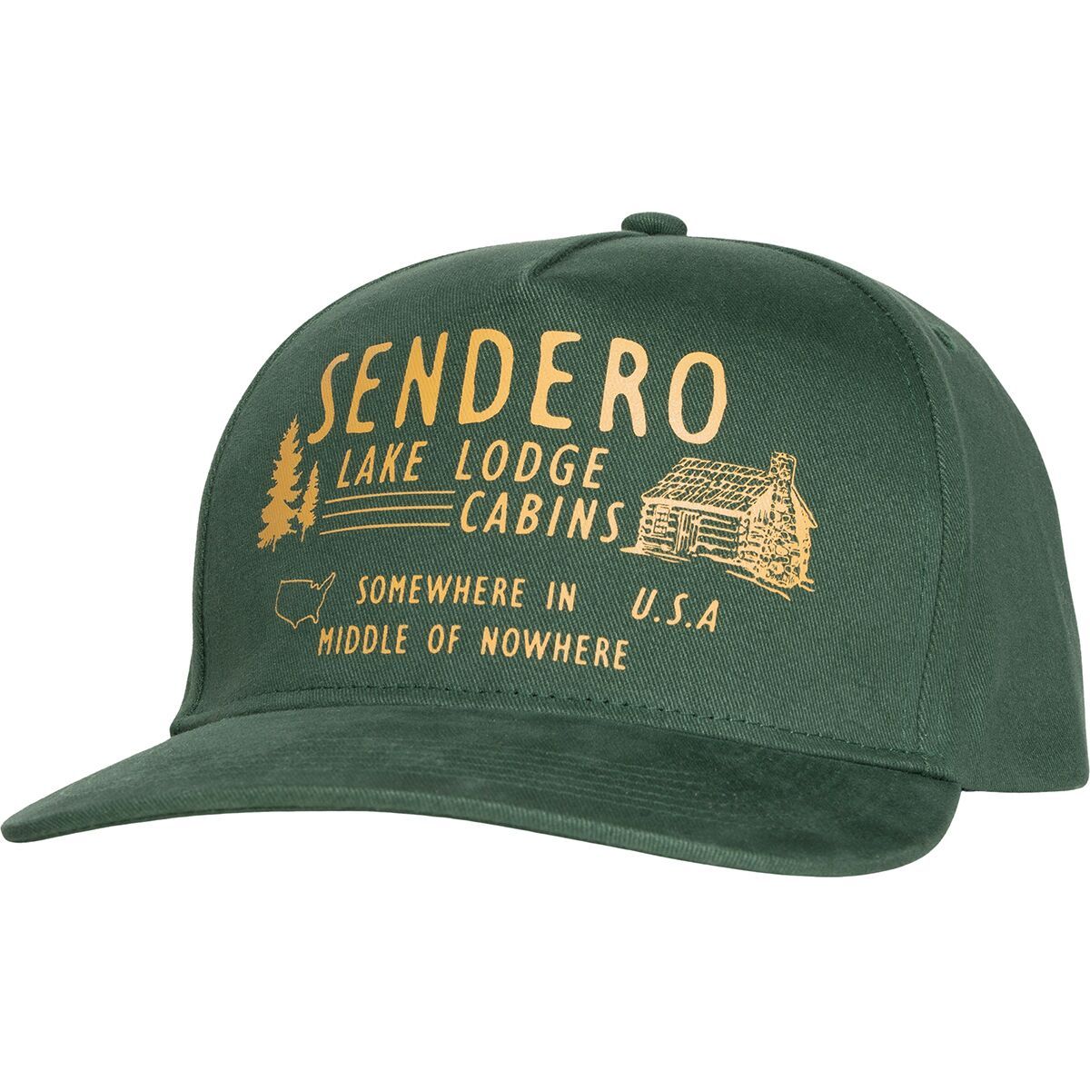 Sendero Provisions Co. Sendero Lodge Hat Green, One Size