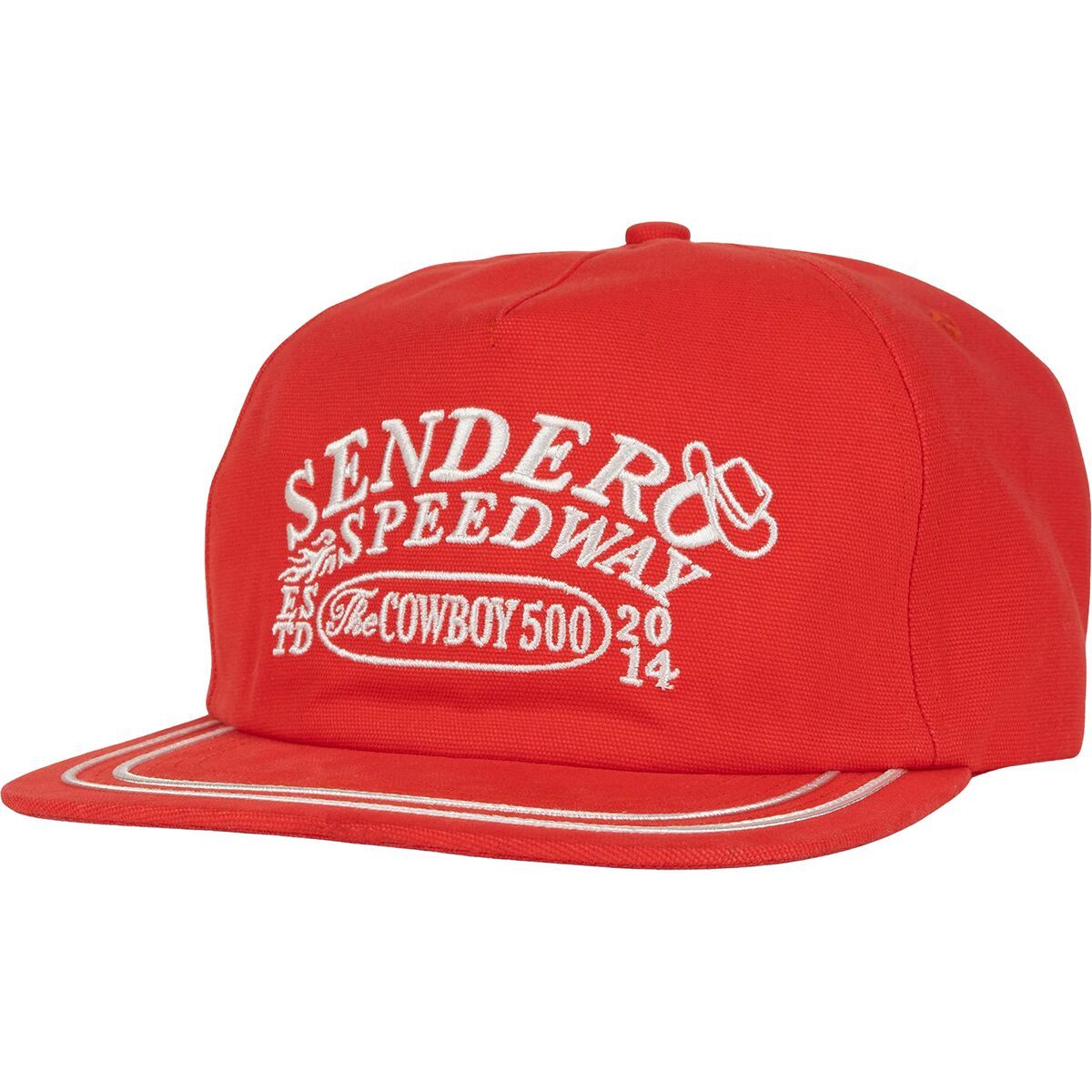 Image of Sendero Provisions Co. Sendero Speedway Hat Red, One Size