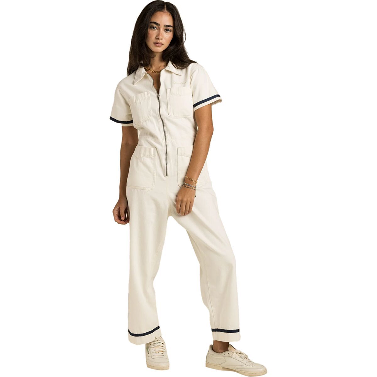 Image of Sendero Provisions Co. Dolly Jumpsuit - Women's Ecru, S