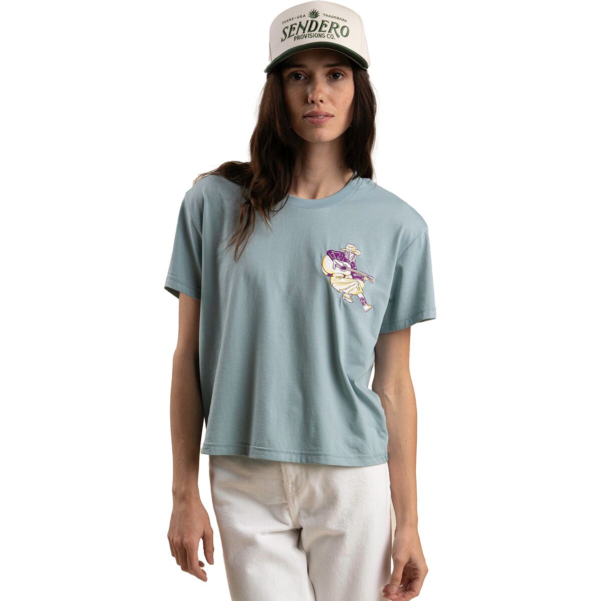 Sendero Provisions Co. Play A Song Crop T-Shirt - Women's