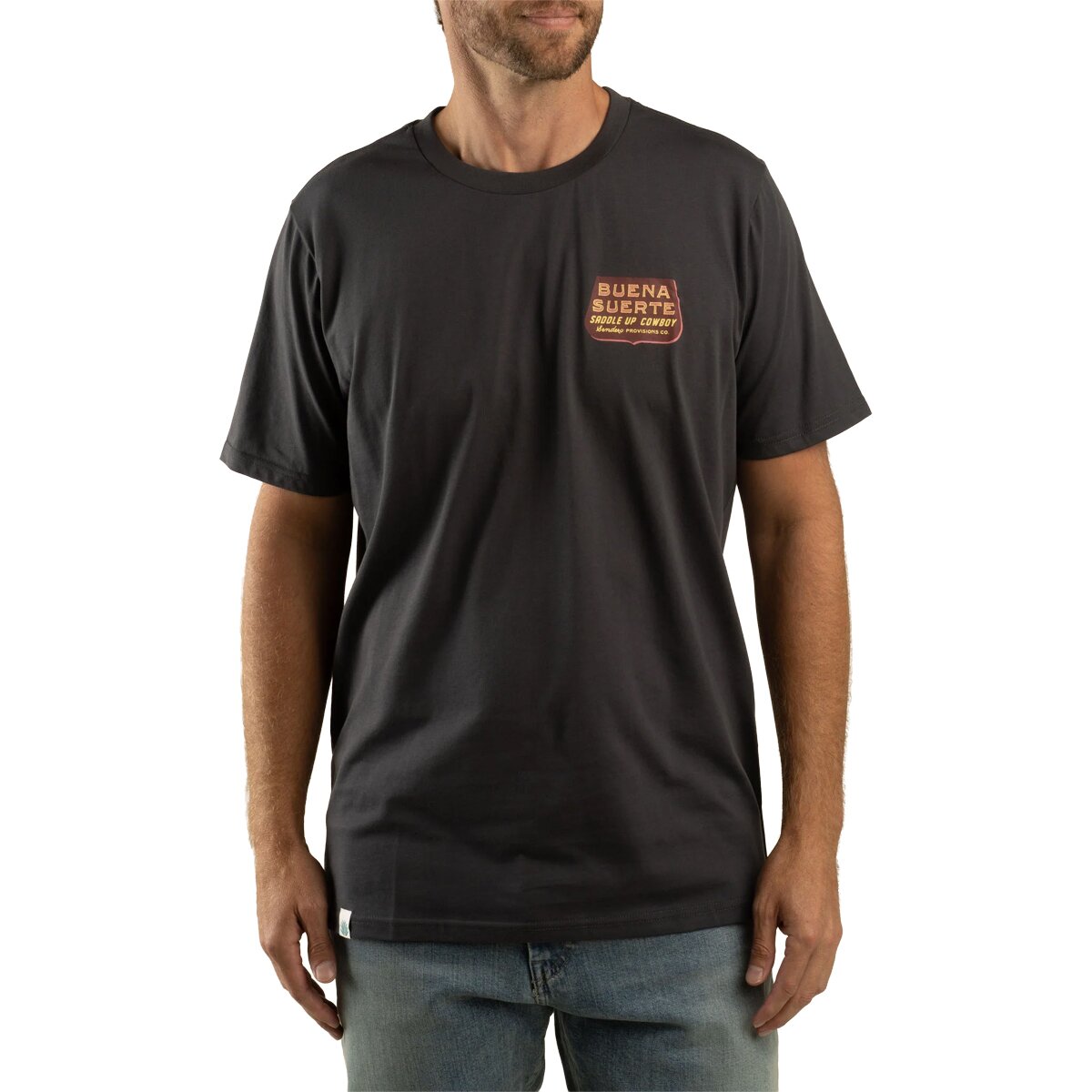 Sendero Provisions Co. Sendero Provisions Co. Buena Suerte T-Shirt Charcoal, L