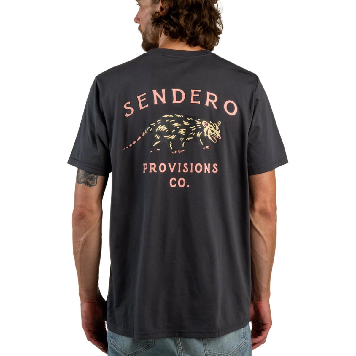 Image of Sendero Provisions Co. Opossum T-Shirt Charcoal, L