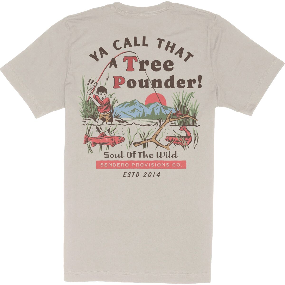 Sendero Provisions Co. Sendero Provisions Co. Tree Pounder T-Shirt Sand, L