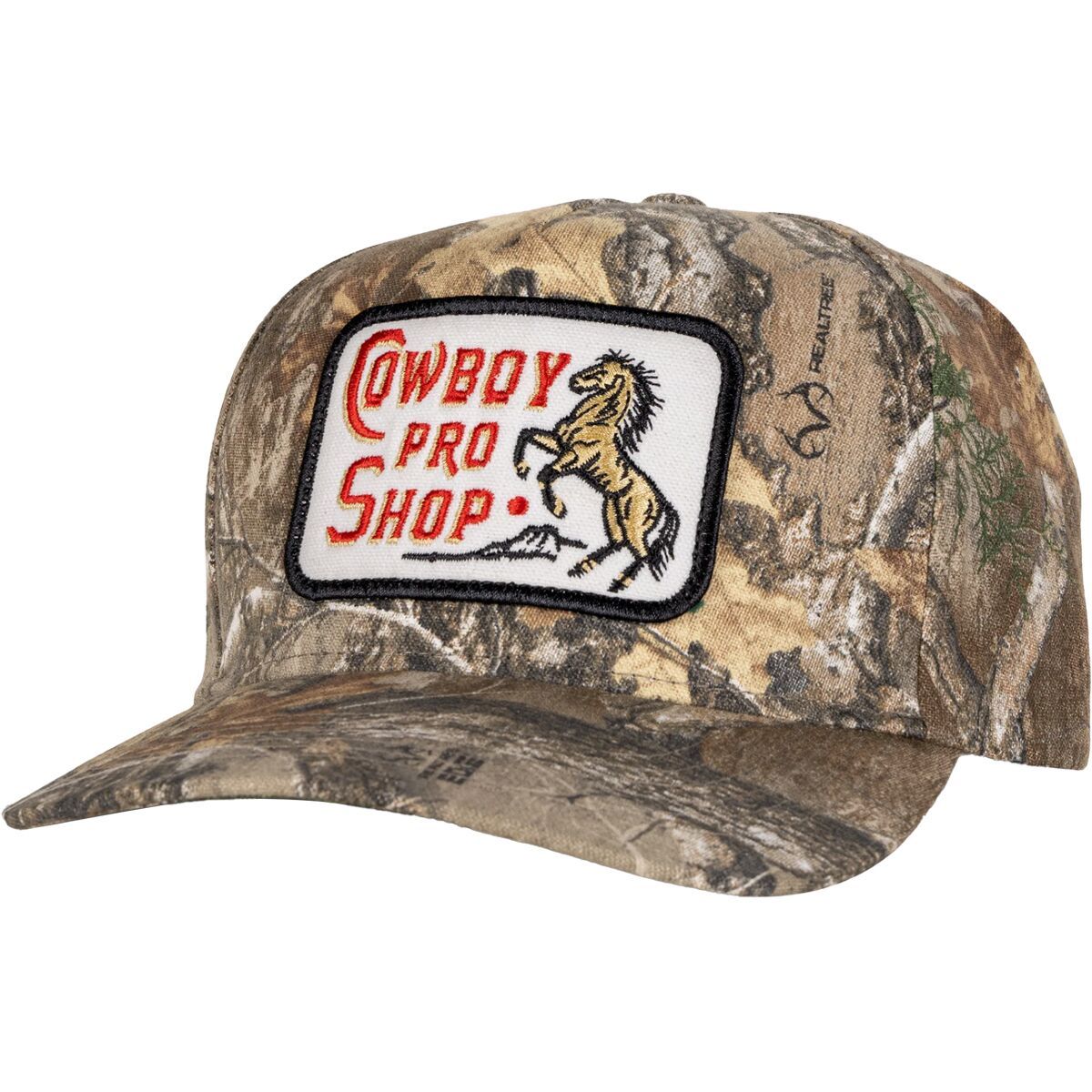 Image of Sendero Provisions Co. Cowboy Pro Shop Hat Real Tree - Edge Camo, One Size