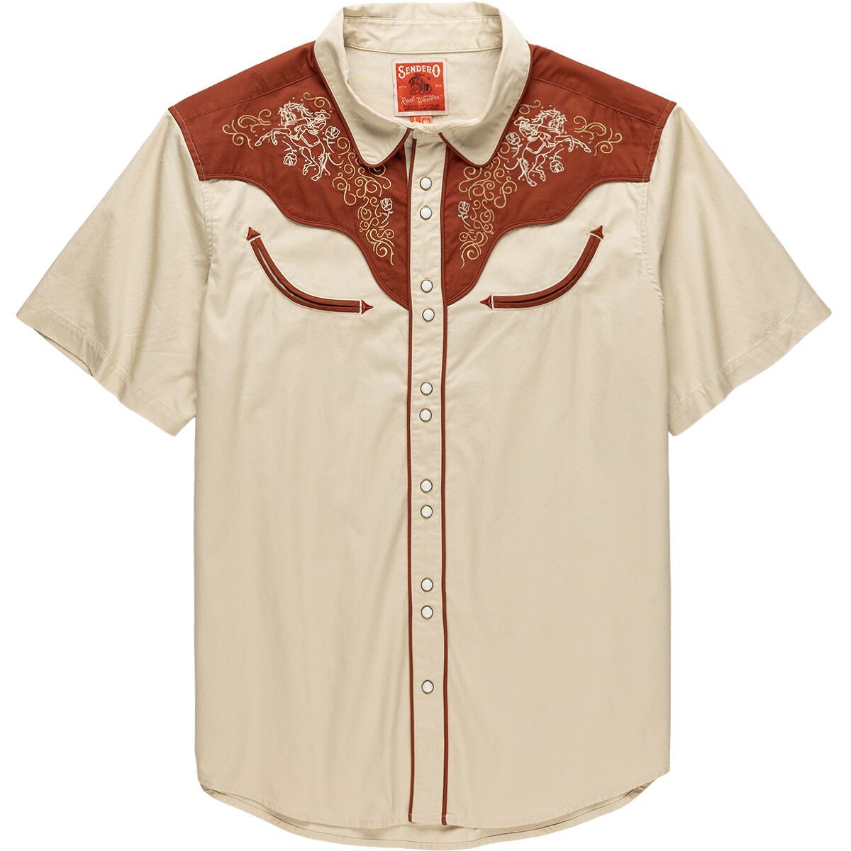 Image of Sendero Provisions Co. Cody Western Shirt - Men's Oat, S