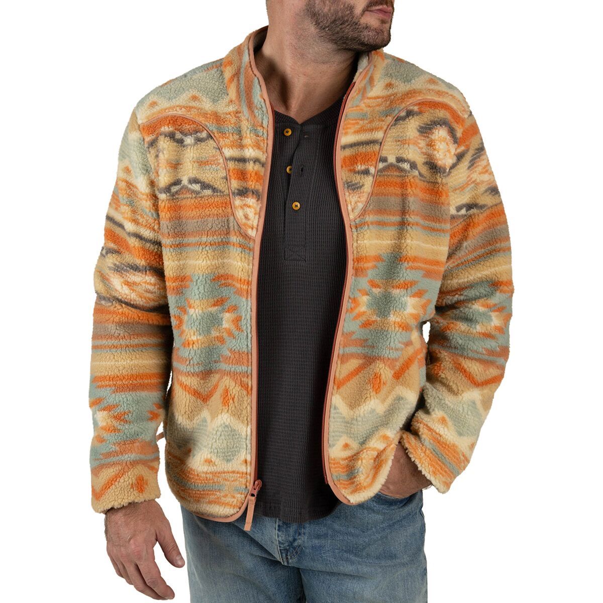 Image of Sendero Provisions Co. Sedona Fleece Jacket - Men's Palo Duro, S