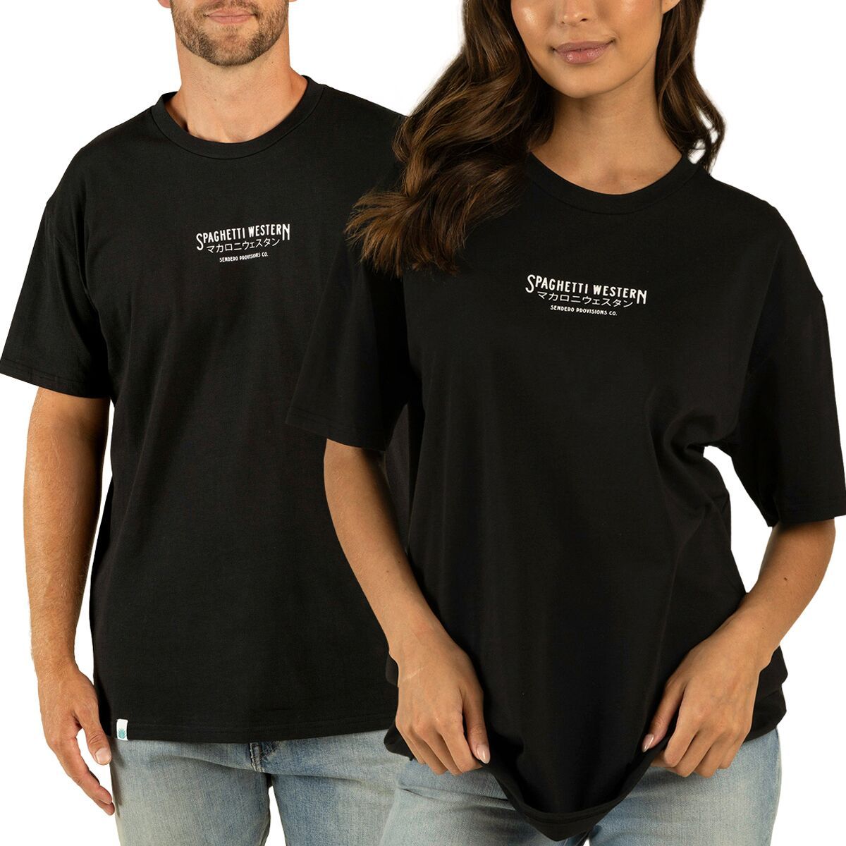 Sendero Provisions Co. Spaghetti Western Vintage T-Shirt Black, XXL