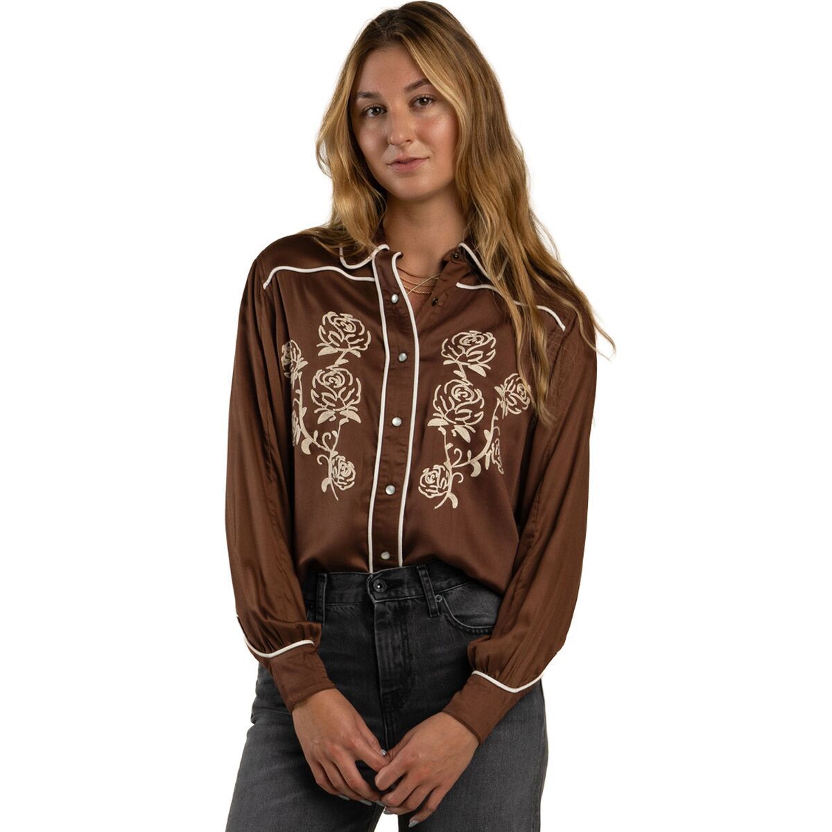 Sendero Provisions Co. Dakota Blouse - Women's Mocha, M