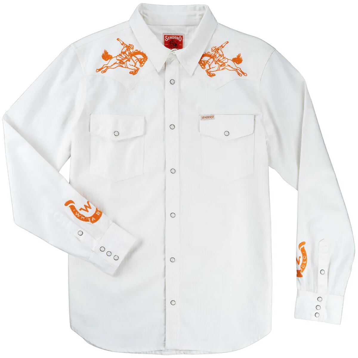 Image of Sendero Provisions Co. x Whataburger The Wyatt Pearl Snap Shirt Whatarodeo, S