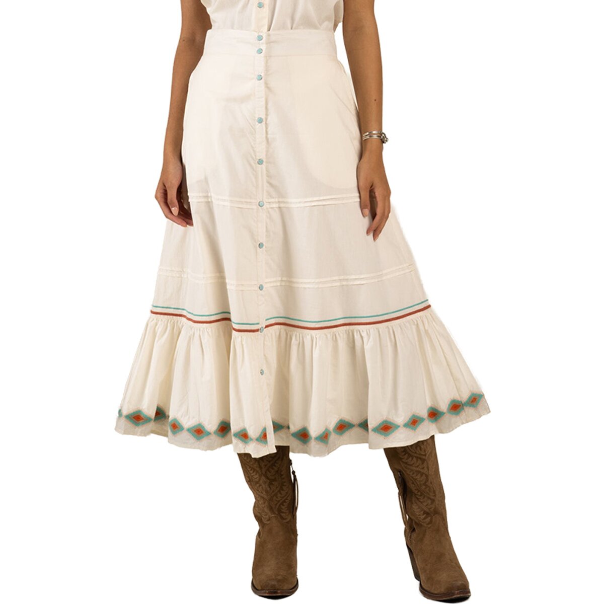Sendero Provisions Co. Sendero Provisions Co. Prairie Skirt - Women's Vintage White, S