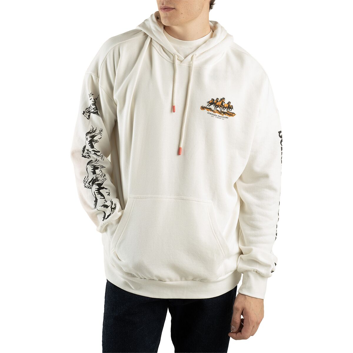 Image of Sendero Provisions Co. Monanatana Hoodie Vintage White, L