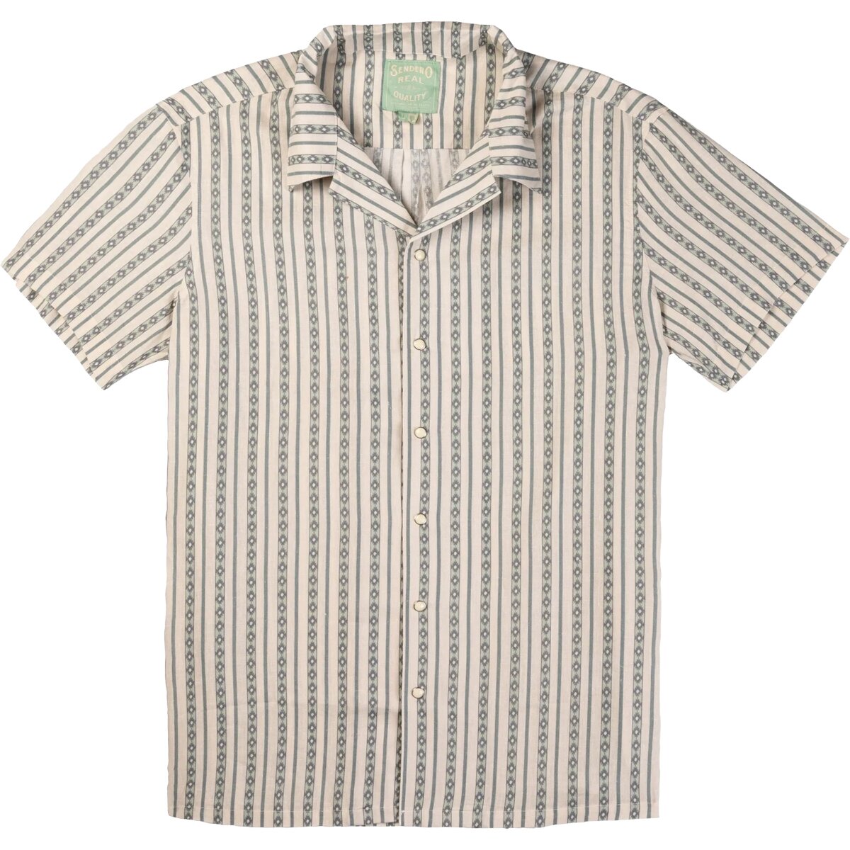 Sendero Provisions Co. Sendero Provisions Co. The Padre Shirt - Men's Chama Chevron/Cream/Brown, XL