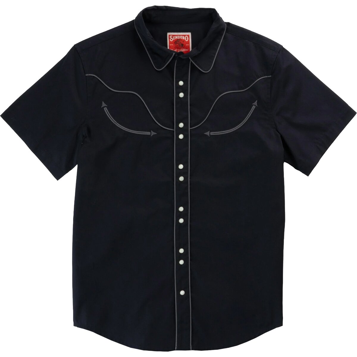 Sendero Provisions Co. Sendero Provisions Co. The Prescott Western Shirt - Men's Black/Charcoal, L - $89.00 at Backcountry.com