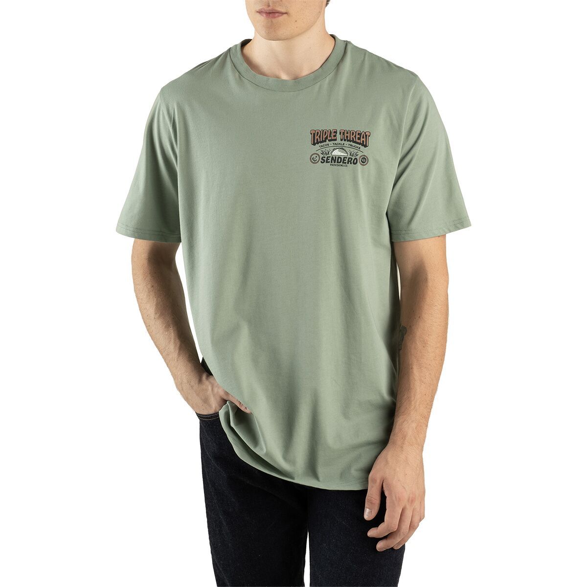 Image of Sendero Provisions Co. Triple Threat T-Shirt Laguna, M