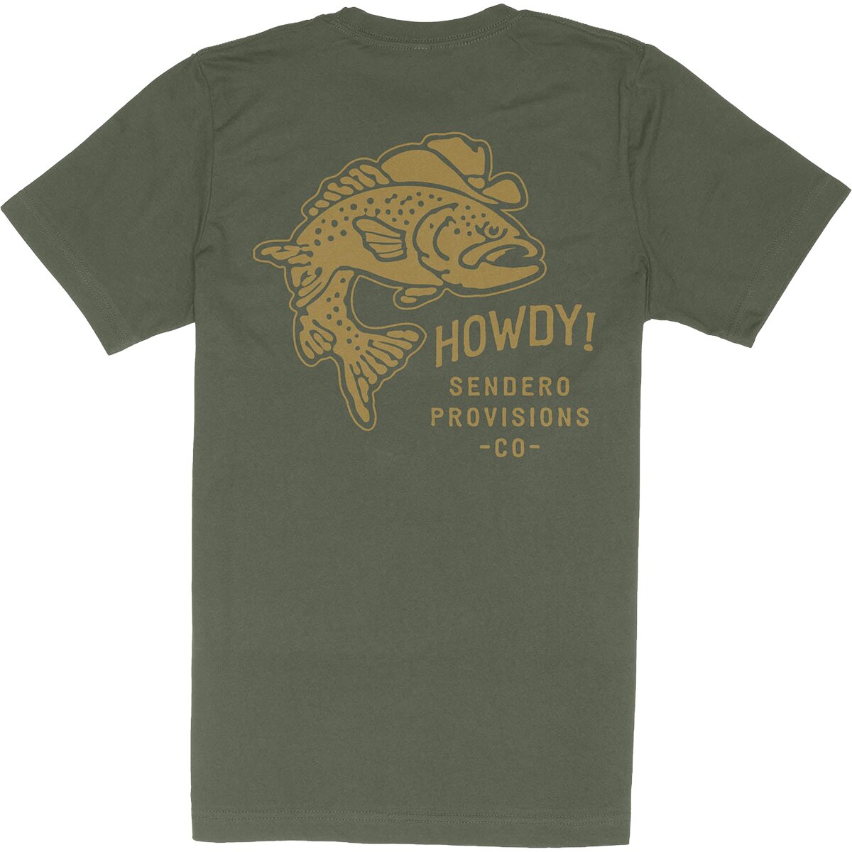 Sendero Provisions Co. Sendero Provisions Co. Troutlaw T-Shirt Green, M - $35.00 at Backcountry.com
