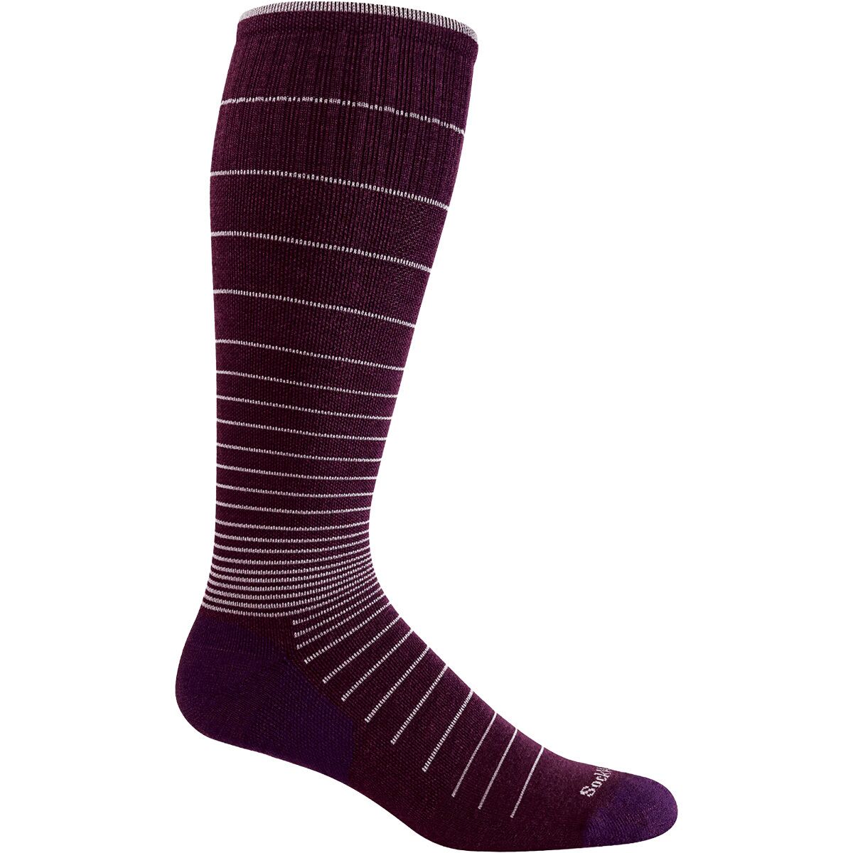 Image of Sockwell Circulator Compression Sock - Women's Blackberry, S/M
