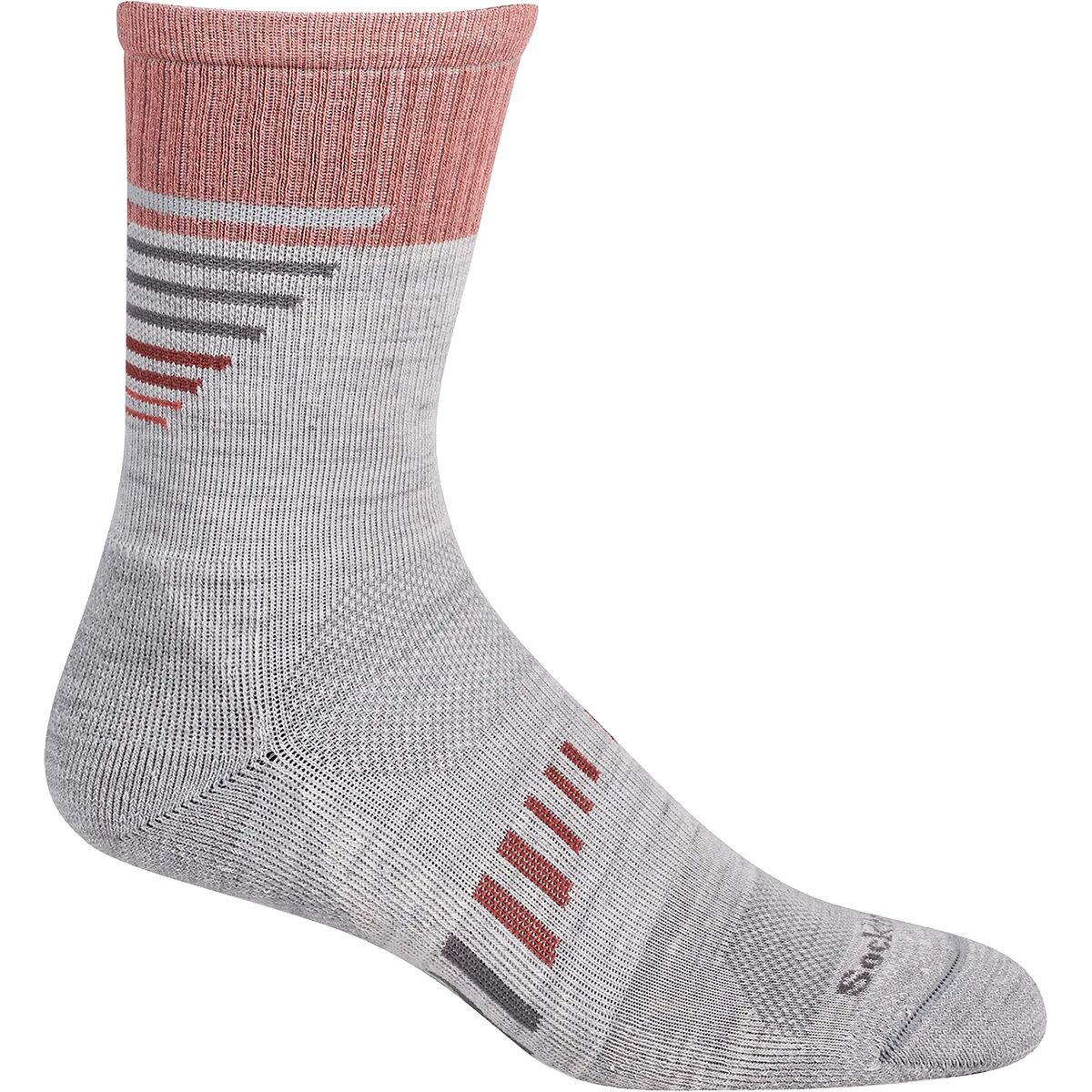 Image of Sockwell Ascend II Crew Sock - Women's Ash, M/L