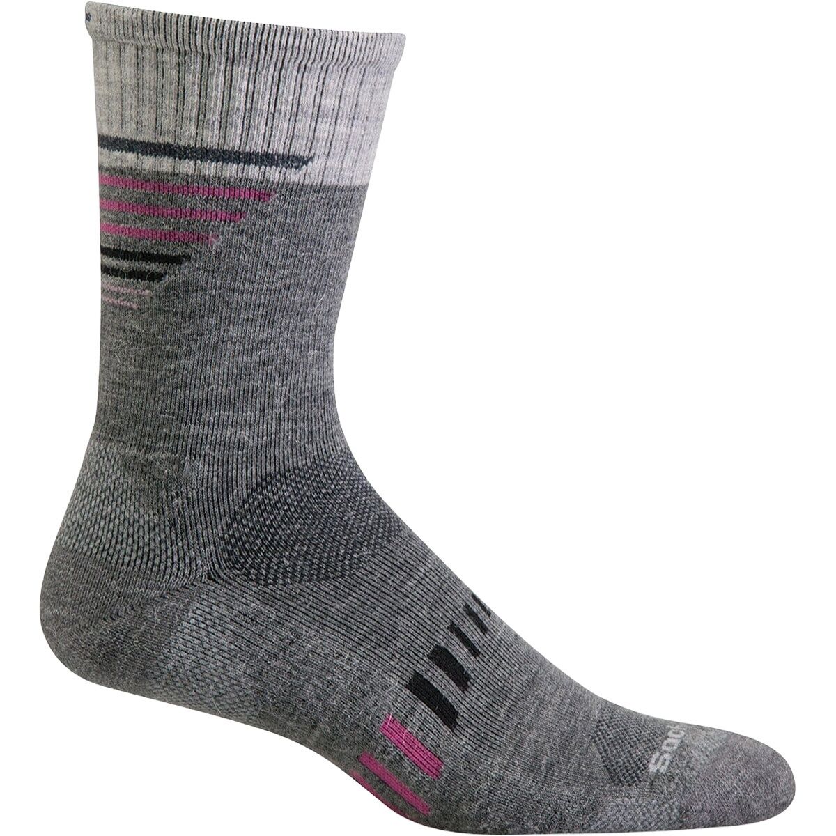 Image of Sockwell Ascend II Crew Sock - Women's Grey, M/L